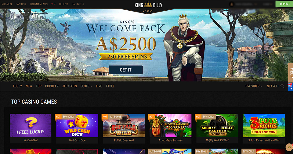 King Billy Casino Mobile - A World-Class Gaming Experience